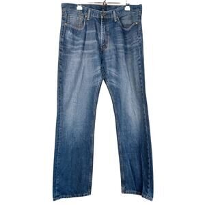 Levi Strauss 559 Relaxed Straight Jeans Men's 36x34 Blue Denim Workwear